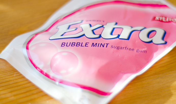 Extra tuggummi bubble mint
